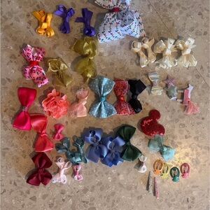 Charming Kids Hair Bow Set - Multicolor